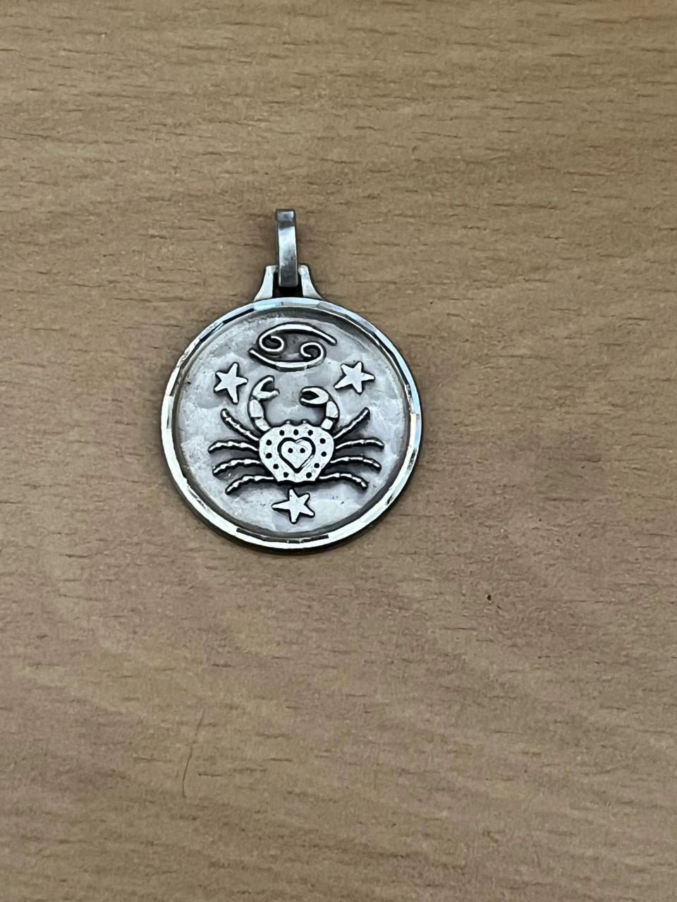 Médaille pendentif pendant colgante hanger siogairlin pingente anhanger Cancer
